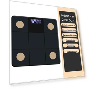 Smart Bluetooth Body Fat Scale — Body Composition Analysis, ACVER