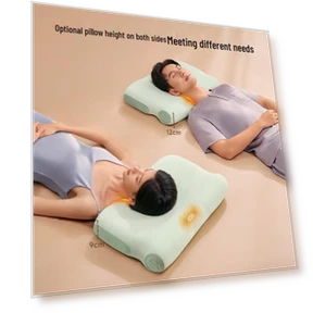 Smart Cervical Memory Foam Pillow with Heat and Traction — Pillows, SKG