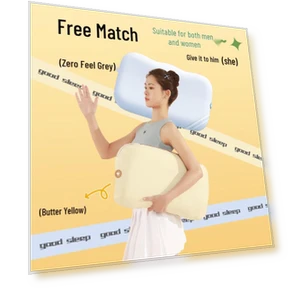 Smart Cervical Pillow with Airbag and Massage — Neck Support, Hezheng