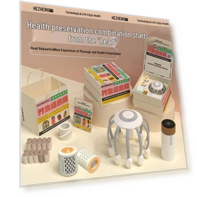 Smart Electric Head and Scalp Massager — Head Relaxation Tools, Hezheng