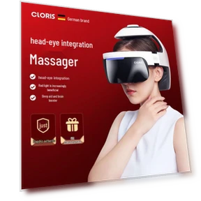 Smart Head and Eye Massage Helmet — Head Relaxation Tools, CLORIS
