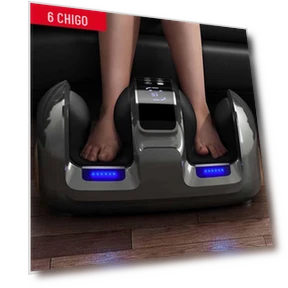 Smart Heated Foot Massager with LCD Display — Foot Care Solutions, Chigo