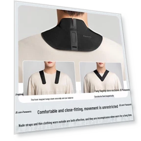 Smart High-Frequency Neck and Shoulder Massager — Back Relief Solutions, Panasonic