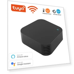 Smart IR Remote Control with Temperature and Humidity Sensor — Remote Controls, Tuya