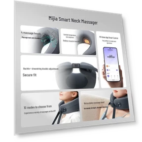 Smart Neck and Shoulder Massage Pillow — Back Relief Solutions, Xiaomi