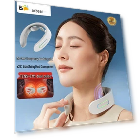 Smart Neck Massager with Heat and Pulse — Back Relief Solutions, JDST online