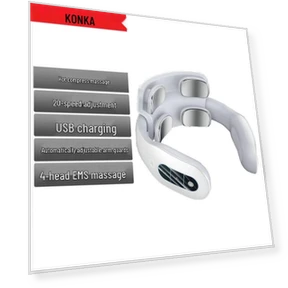 Smart Neck Massager — Back Relief Solutions, Konka