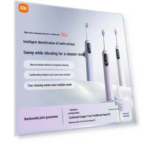 Smart Sonic Electric Toothbrush with Color Display — Sonic Electric Toothbrushes, Xiaomi