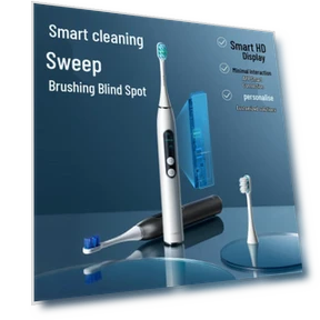 Smart Sonic Toothbrush Set — Sonic Electric Toothbrushes, ROAMAN