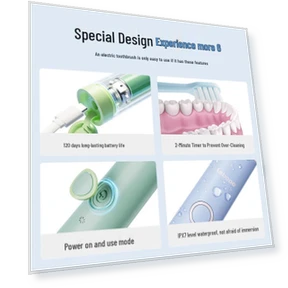 Smart Ultrasonic Electric Toothbrush — Ultrasonic, Lebooo