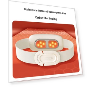 Smart Waist and Abdominal Massager with Heat — Rehabilitation & Therapy Equipment, Hezheng