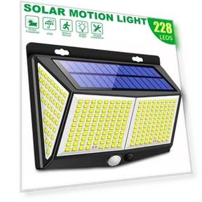 Solar Sensor Lights with PIR Motion Sensor — Outdoor Security & Flood Lighting, Outdoor lighting