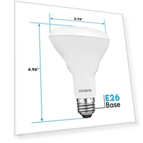 BR30 LED Bulb — LED, LUXRITE