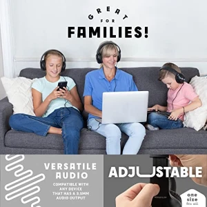 Bulk Kids Headphones for School with Microphones, Sonitum