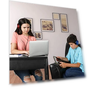 Classroom Headphones Bulk 10-Pack — In-Ear Headphones, Sonitum