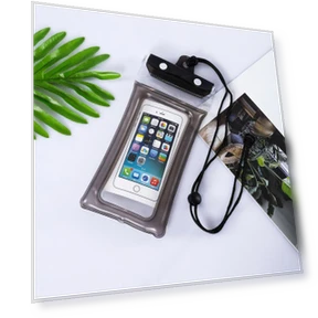 Inflatable Floating Touchscreen Mobile Phone Waterproof Bag — Dry Bags, Special Purpose