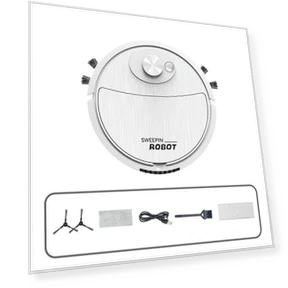 Intelligent Sweeping Robot Vacuum — Smart Cleaning Robots, DC-HOME-3