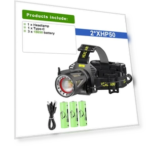 LED Touch Headlamp — Flashlights, Pawell