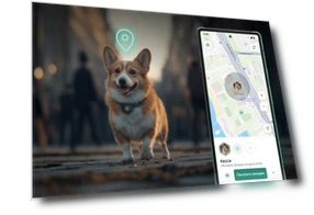 Smart Tracker with Silicone Cover — Item Locators, Kaspersky