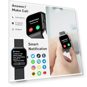Smart Watch with Bluetooth Call — Smartwatches, Motast