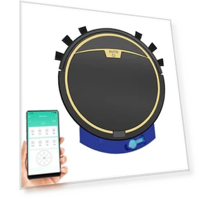 Smart Wireless Robot Vacuum — Smart Cleaning Robots, RW-electronic