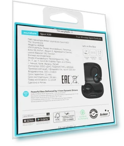 Sport X20 True Wireless Earbuds — In-Ear Headphones, Anker