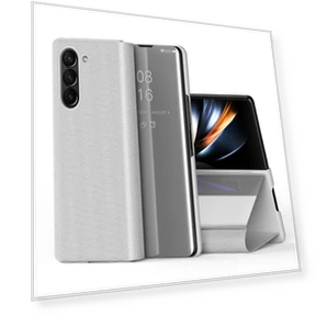 Ultra-Thin Mirror Stand Book Protective Smart Cover — Basic Cases, JHHC