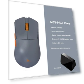 Wireless Gaming Mouse — Mouse Pads, SH Tech