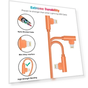 90 Degree Charging Cable — Cables, ShenZhen TaoJie Technology Co.,Ltd