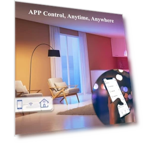 Color Changing WiFi Smart Light Bulb — Incandescent, DiCUNO