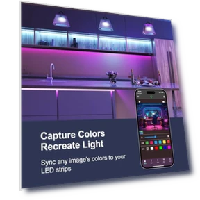 Music Synchronized Smart LED Strip Lights — LED Strips, FBY