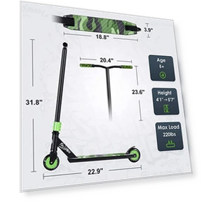 Pro Scooter Stunt Scooter Complete Trick Scooter — Stunt Scooters, FREEDARE