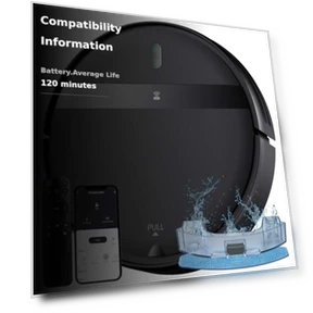 Robot Vacuum and Mop Combo — Smart Cleaning Robots, Kilgone