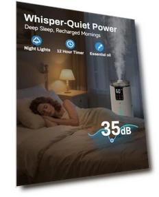 Smart Humidifier for Large Rooms — Air Moisturizers, Lacidoll