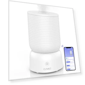 Smart Humidifier with Essential Oil Diffuser — Air Moisturizers, CLEVAST