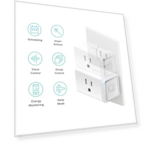 Smart Plug Mini with Energy Monitoring — Smart Home Modules, Kasa Smart