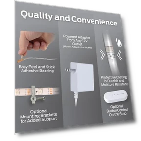 Smart RGB+IC LED Strip Lights — LED Strips, MONSTER