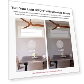 Universal Ceiling Fan Light Remote Control Kit — Ceiling Fan Wall Controls, QIACHIP