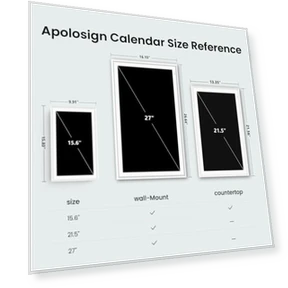 Digital Calendar — Calendars, Apolosign