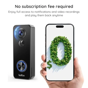 Doorbell Camera Wireless — Video Doorbell, BOIFUN