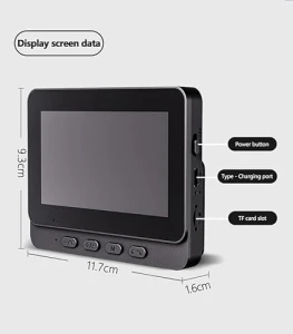 Doorbell Camera with Monitor Screen — Video Doorbell, TKMARS