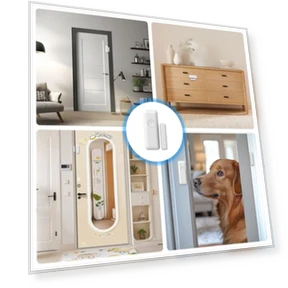 Home Security System with Alarm, Phone Alerts, Door/Window Sensors, and Remotes — Smart Home Security, PGST