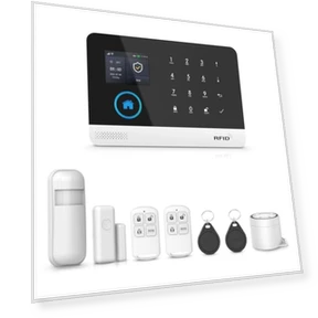 Home Security System with LCD Touch Screen — Smart Home Security, PGST