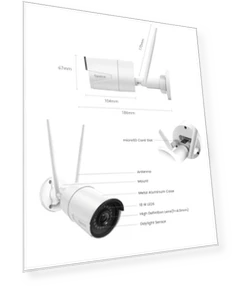 Plug-in Outdoor WiFi Security Camera — Outdoor Security Cameras, Reolink