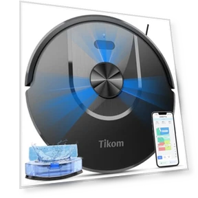 Robot Vacuum and Mop Combo — Smart Cleaning Robots, Tikom