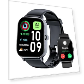 Smart Watch with Bluetooth Calling and Fitness Tracking — Smartwatches, ISKOVI