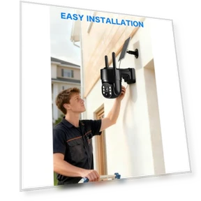 Solar Security Camera Wireless Outdoor — Dome Surveillance Cameras, Seeborder