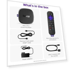 Ultimate Streaming Player — Ultra HD Media Players, Roku