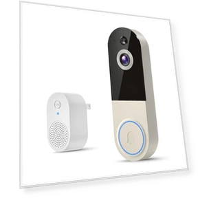 WiFi Video Doorbell Camera with Human Detection — Smart Home Security, NariOrbi