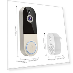 Wireless Doorbell Camera — Outdoor Security Cameras, MeshSear